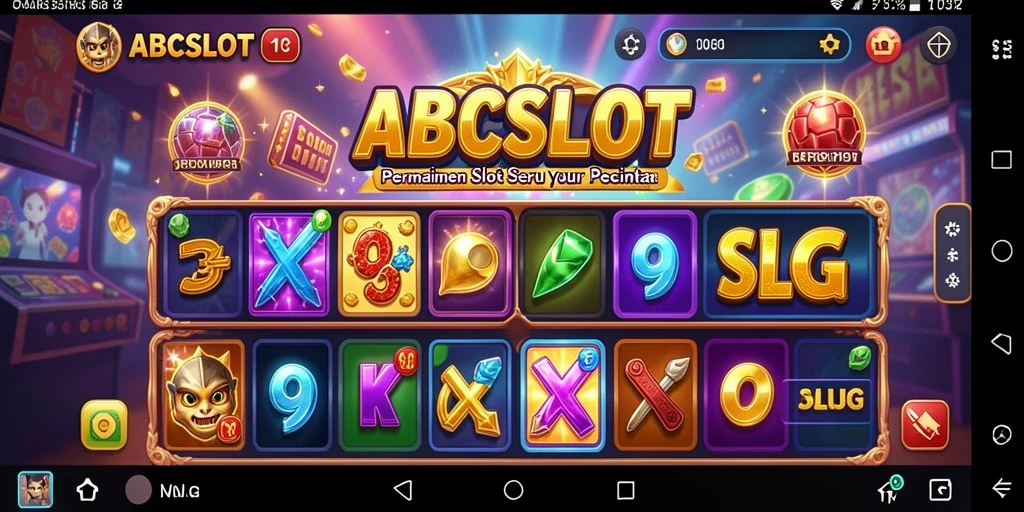 Tampilan gameplay ABCSLOT yang menarik dan penuh tantangan.
