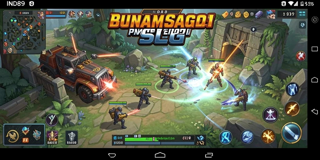 Tampilan menarik dari gameplay IND89 yang memukau dan menantang.