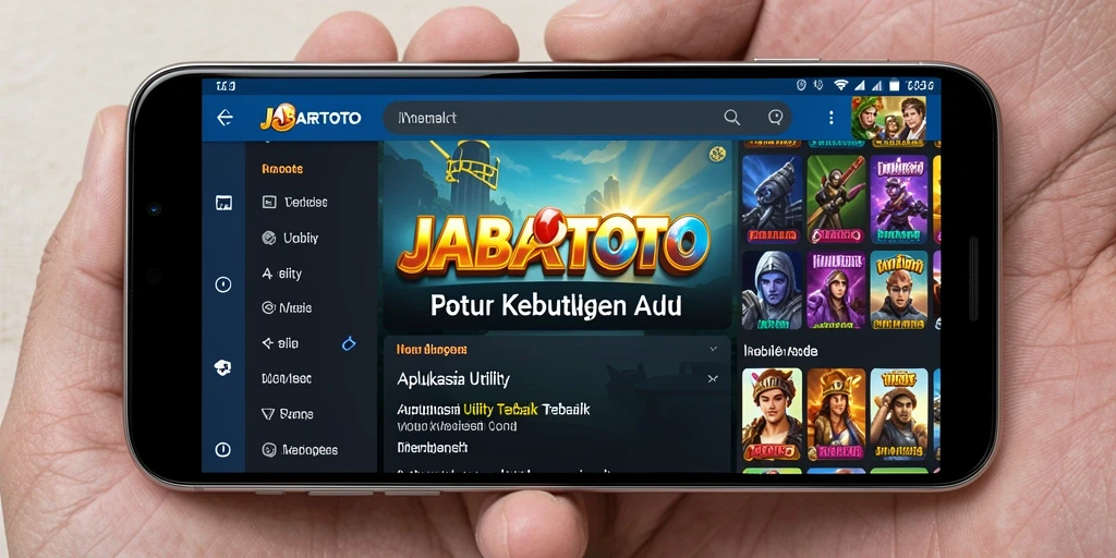 Tampilan antarmuka pengguna JABARTOTO yang intuitif dan menarik.