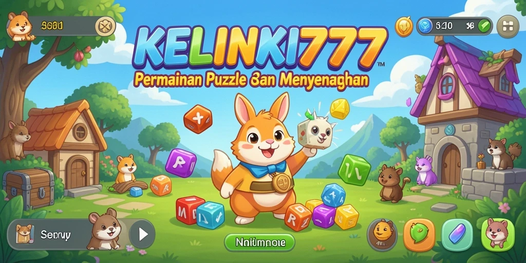 Tampilan menarik gameplay KELINCI777 dengan puzzle yang menantang.