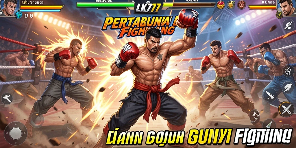 Tampilan gameplay LK777 yang mendebarkan dengan aksi pertarungan yang intens.