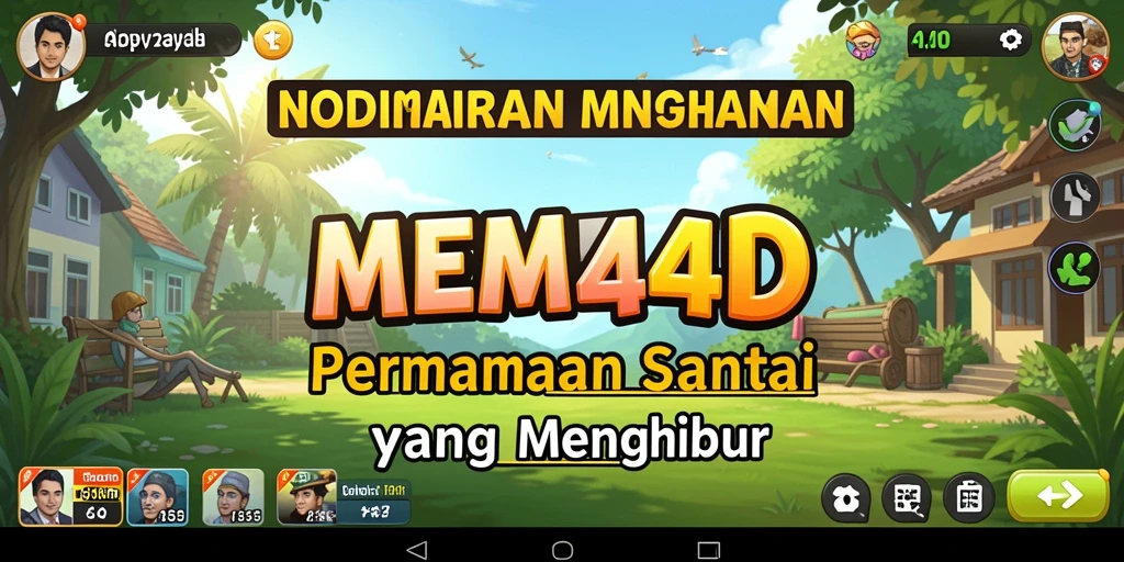 Tampilan gameplay MEME4D yang seru dan menghibur.