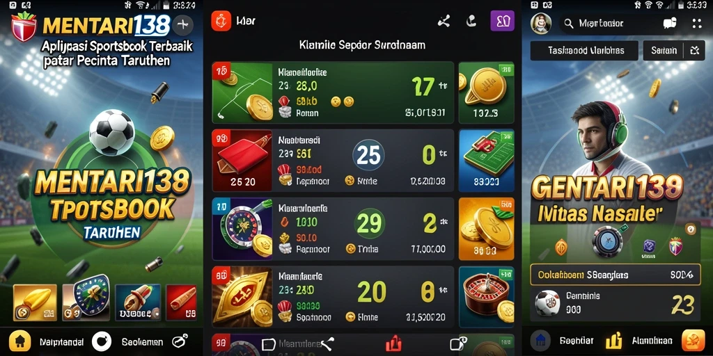 Tampilan screenshot utama MENTARI138 menunjukkan interface taruhan yang menarik.