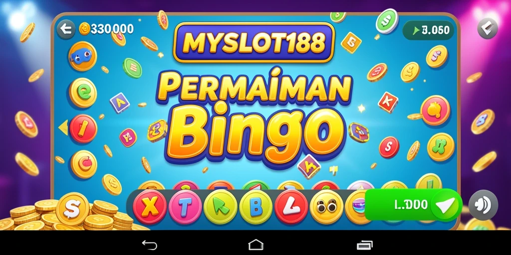 Tampilan gameplay Bingo yang seru dan interaktif di MYSLOT188.