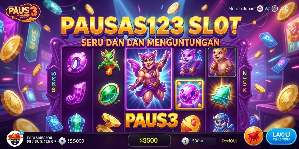 Tampilan screenshot <strong>PAUS123</strong> menampilkan aksi gameplay Slot yang mendebarkan.