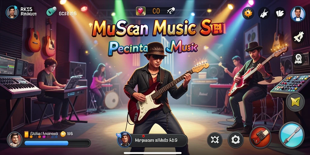 Tampilan gameplay RK55 yang interaktif dan mengasyikkan.